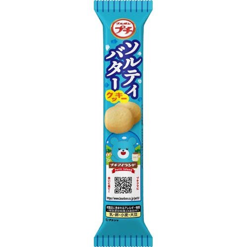 JAN 4901360351459 プチソルティバタークッキー(45g) 株式会社ブルボン スイーツ・お菓子 画像