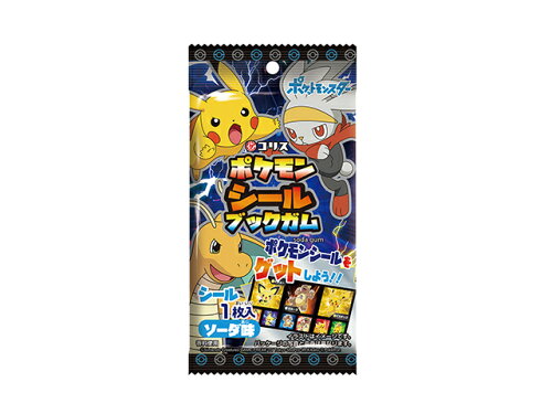 JAN 4901361001148 コリス ポケモンシールブックガム 1枚 コリス株式会社 スイーツ・お菓子 画像