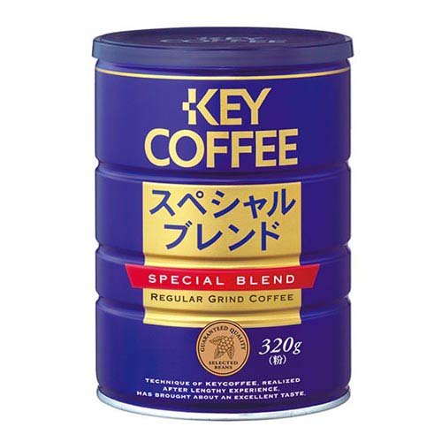 JAN 4901372206211 KEYコーヒー スペシャルブレンド 缶 320g キーコーヒー株式会社 水・ソフトドリンク 画像