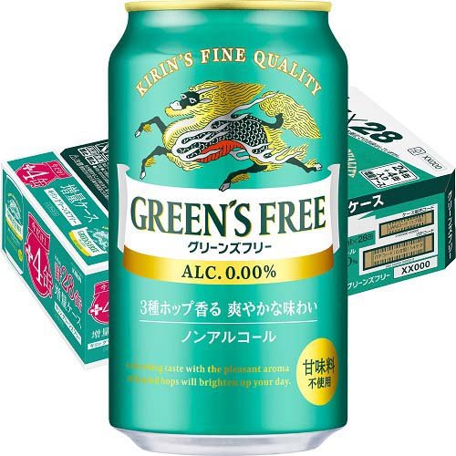 JAN 4901411119083 キリンビール Ｎ１０月グリーンズフリー６Ｐ増量ケース 麒麟麦酒株式会社 ビール・洋酒 画像