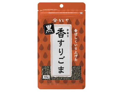 JAN 4901458201079 かどや製油 かどや製油　香すりごま（黒）　５５Ｇ かどや製油株式会社 食品 画像