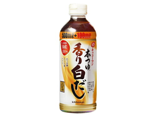 JAN 4901515350818 キッコーマン 本つゆ 香り白だし 600ml キッコーマン食品株式会社 食品 画像