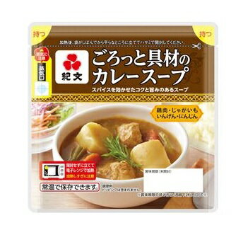 JAN 4901530232465 紀文 ごろっと具材のカレースープ 200g 株式会社紀文食品 食品 画像