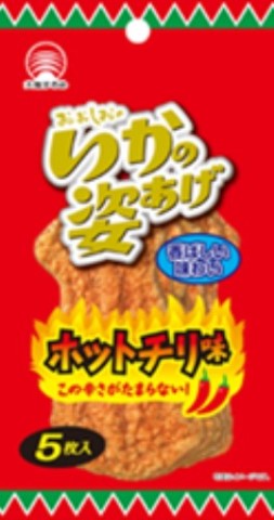 JAN 4901540417524 ニッド いかの姿あげ ホットチリ味 5枚 株式会社合食 スイーツ・お菓子 画像