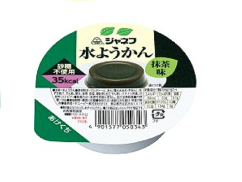 JAN 4901577050343 キユーピー ジャネフ　水ようかん　抹茶味　５８ｇ キユーピー株式会社 医薬品・コンタクト・介護 画像