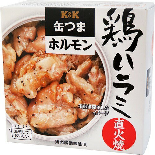 JAN 4901592913227 K＆K 缶つま 鶏ハラミ 直火焼 50g 国分グループ本社株式会社 食品 画像