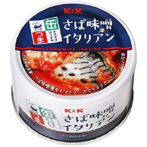 JAN 4901592918161 K＆K 缶つま さば味噌イタリアン(150g) 国分グループ本社株式会社 食品 画像