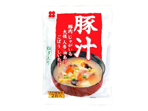 JAN 4901614501654 新庄みそ 即席みそ汁 豚汁 102.5g 新庄みそ株式会社 食品 画像