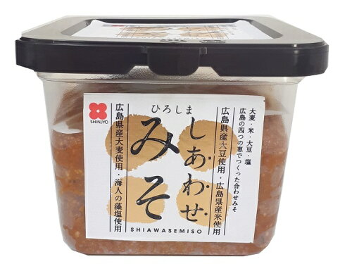 JAN 4901614508134 新庄みそ 広島しあわせみそ 450g 新庄みそ株式会社 食品 画像