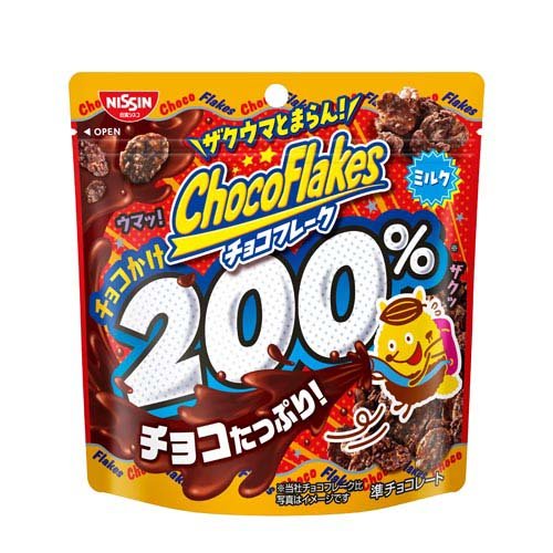 JAN 4901620127237 日清シスコ チョコフレーク チョコかけ200% 35g 日清シスコ株式会社 スイーツ・お菓子 画像