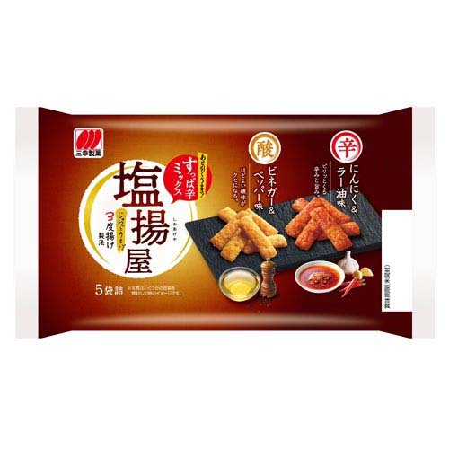 JAN 4901626074559 三幸製菓 塩揚屋 すっぱ辛ミックス 100g 三幸製菓株式会社 スイーツ・お菓子 画像