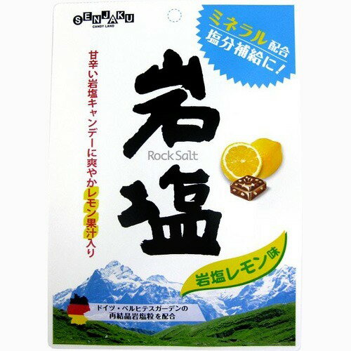 JAN 4901650103171 岩塩キャンデー レモン味(85g) 株式会社扇雀飴本舗 スイーツ・お菓子 画像