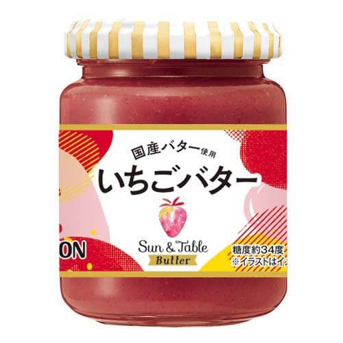 JAN 4901671301556 Sun＆Table Butter いちごバター(135g) ソントン株式会社 食品 画像