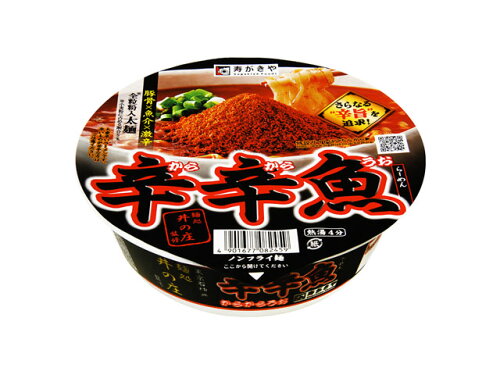 JAN 4901677082459 寿がきや 麺処井の庄監修 辛辛魚らーめん 136g 寿がきや食品株式会社 食品 画像