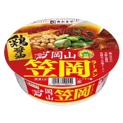 JAN 4901677190451 全国麺めぐり 笠岡ラーメン(121g) 寿がきや食品株式会社 食品 画像