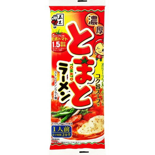 JAN 4901726040850 五木食品 濃厚とまとラーメン(120g*20袋入) 五木食品株式会社 食品 画像