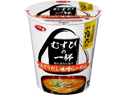 JAN 4901734052593 サンヨー食品 サッポロ一番むすびの一杯宿六監修あさりだし味噌 サンヨー食品株式会社 食品 画像