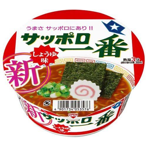 JAN 4901734053583 サッポロ一番 しょうゆ味 どんぶり ケース 852g サンヨー食品株式会社 食品 画像