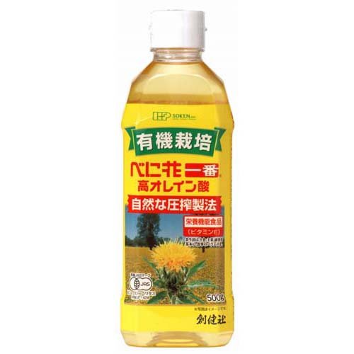 JAN 4901735019083 創健社 有機栽培 べに花一番高オレイン酸(500g) 株式会社創健社 食品 画像