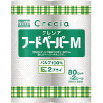 JAN 4901750355005 クレシア フードペーパーM 2ロール 日本製紙クレシア株式会社 日用品雑貨・文房具・手芸 画像