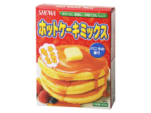 JAN 4901760432154 昭和産業 ホットケーキミックス　３００ｇ 昭和産業株式会社 スイーツ・お菓子 画像