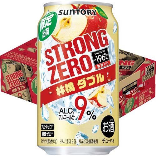 JAN 4901777308053 サントリー １９６ストロング＜林檎ダブル＞350ml サントリーホールディングス株式会社 ビール・洋酒 画像