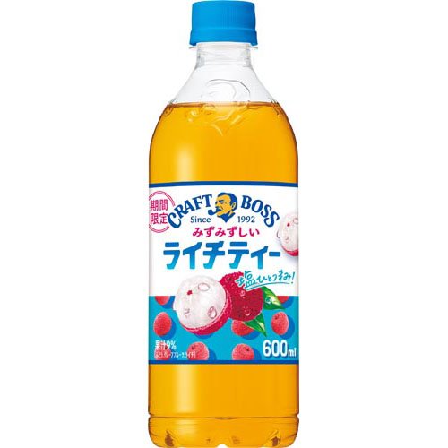 JAN 4901777380783 サントリー クラフトボス　ソルティライチＴＥＡ６００ｍｌペット サントリーホールディングス株式会社 水・ソフトドリンク 画像