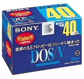 JAN 4901780381517 SONY 3.5インチ 2HD フロッピーディスク 40枚 40MF2HDGEDV ソニーグループ株式会社 パソコン・周辺機器 画像