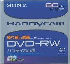JAN 4901780891412 SONY DVD-RW DMW60DS ソニーグループ株式会社 日用品雑貨・文房具・手芸 画像