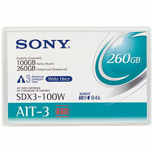 JAN 4901780919116 SONY データメディア SDX3-100WR ソニーグループ株式会社 パソコン・周辺機器 画像