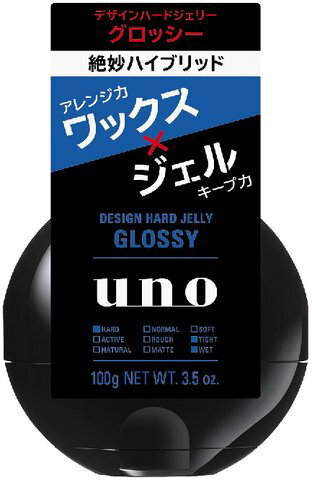 JAN 4901872450114 ウーノ デザインハードジェリー グロッシー(100g) 株式会社資生堂 美容・コスメ・香水 画像