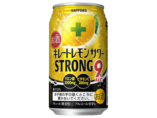 JAN 4901880885281 サッポロビール サッポロキレートレモンサワーストロング缶３５０ サッポロビール株式会社 ビール・洋酒 画像