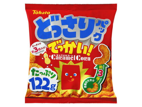 JAN 4901940112685 東ハト どっさりパック キャラメルコーン 122g 株式会社東ハト スイーツ・お菓子 画像