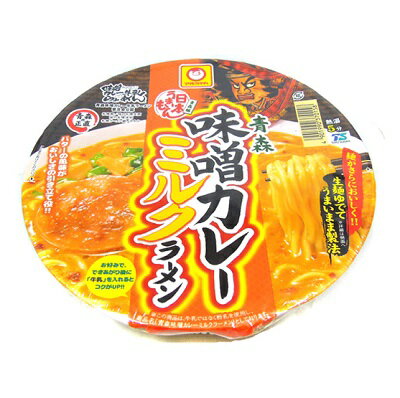 JAN 4901990370158 マルちゃん 日本旨いもん 青森味噌カレーミルクラーメン 130g 東洋水産株式会社 食品 画像