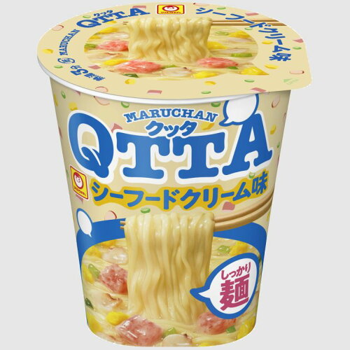 JAN 4901990371940 マルちゃん QTTA シーフードクリーム味 80g 東洋水産株式会社 食品 画像