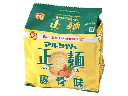 JAN 4901990510998 東洋水産 マルちゃん正麺豚骨味５食パック 東洋水産株式会社 食品 画像