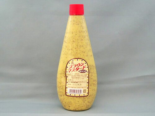 JAN 4902012307039 チヨダ 荒挽きブラウンマスタード チューブ 550g チヨダ株式会社 食品 画像