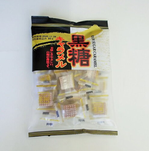 JAN 4902013500484 筑豊製菓 黒糖キャラメル 90g 筑豊製菓株式会社 スイーツ・お菓子 画像