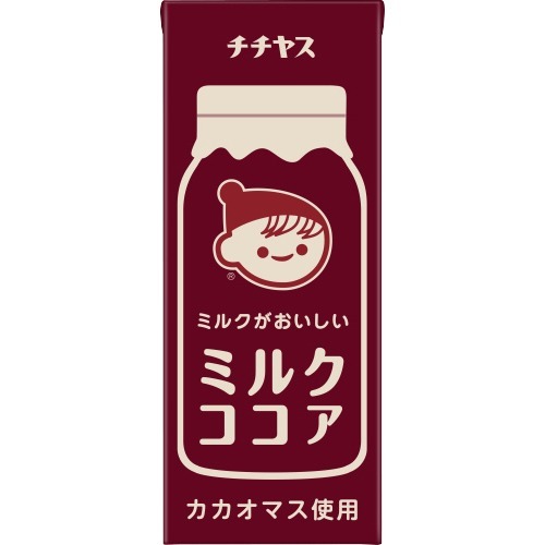 JAN 4902081035123 チチヤス ミルクがおいしいミルクココア 紙(200ml*24本入) チチヤス株式会社 水・ソフトドリンク 画像