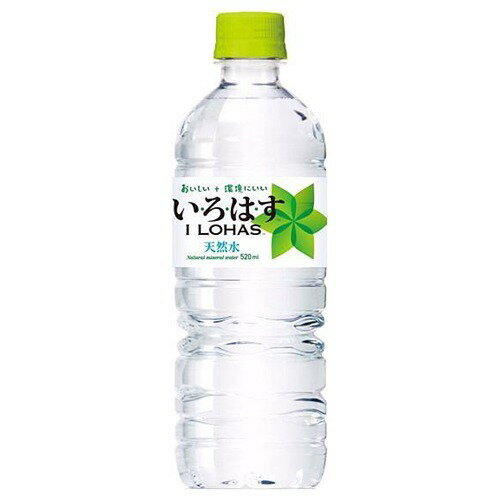 JAN 4902102079884 い・ろ・は・す  520ML PETx24 日本コカ・コーラ株式会社 水・ソフトドリンク 画像