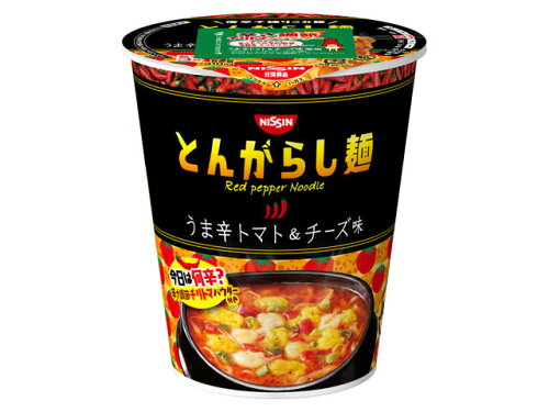 JAN 4902105256770 日清食品 とんがらし麺トマトチーズ 日清食品株式会社 食品 画像