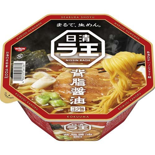 JAN 4902105261361 日清ラ王 背脂醤油(112g) 日清食品株式会社 食品 画像