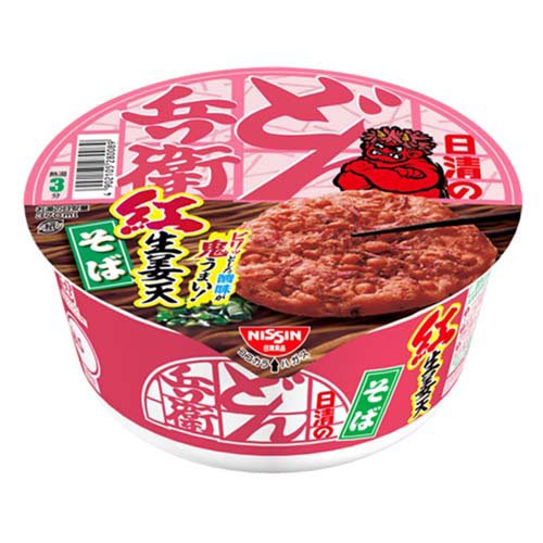 JAN 4902105280089 日清食品 どん兵衛 紅生姜天そば 92g 日清食品株式会社 食品 画像