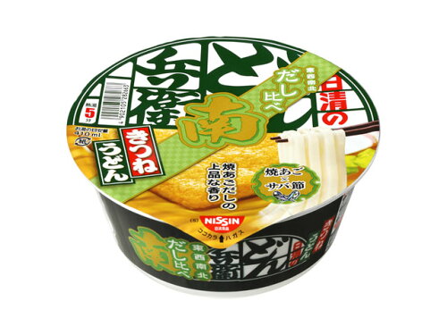 JAN 4902105282663 日清食品 どん兵衛きつねうどんだし比べ南 日清食品株式会社 食品 画像