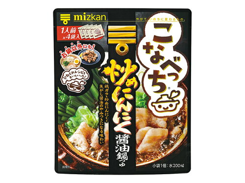 JAN 4902106652458 Ｍｉｚｋａｎ こなべっち　炒めにんにく醤油鍋つゆ 株式会社Mizkan 食品 画像