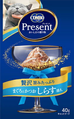 JAN 4902112067611 コンボ　プレゼント　キャット　レトルト　まぐろとかつお　しらす添え(40g) 日本ペットフード株式会社 ペット・ペットグッズ 画像