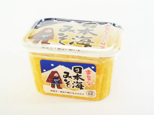 JAN 4902116145018 日本海 雪ちゃん カップ 500g 日本海味噌醤油株式会社 食品 画像