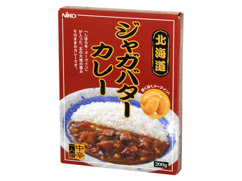 JAN 4902120543855 エムアイフードスタイル 二幸 北海道 ジャガバターカレー 200g 株式会社エムアイフードスタイル 食品 画像