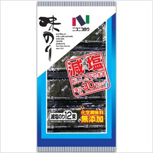 JAN 4902122023355 減塩味付のり(12切5枚*12束) ニコニコのり株式会社 食品 画像