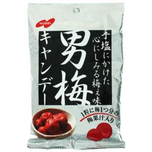 JAN 4902124626073 男梅キャンデー(80g) ノーベル製菓株式会社 スイーツ・お菓子 画像